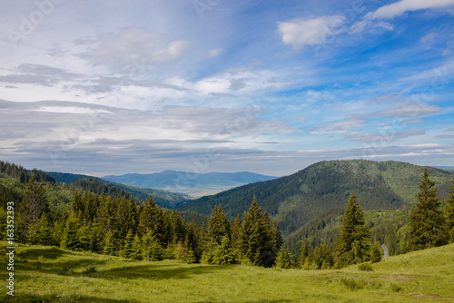 Landscape in the mountains of romania © dangutu