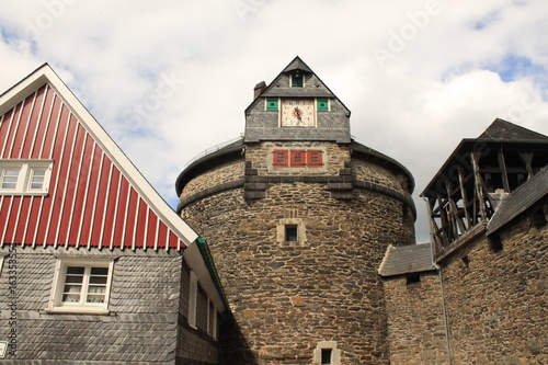 Batterie-und Glockenturm auf Schloss Burg an der Wupper