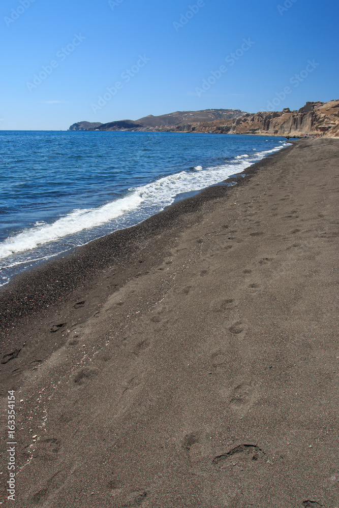 spiaggia di Vlychada - Santorini