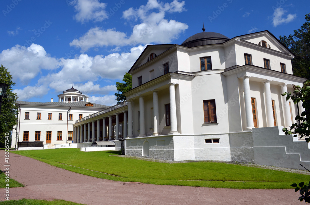 Main manor house of  Ostafyevo Russia