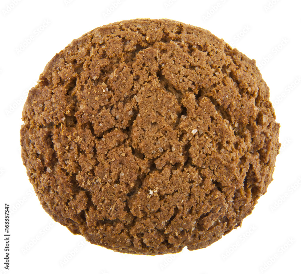 Oatmeal cookies isolated on the white background Oatmeal cookies isolated on the white background