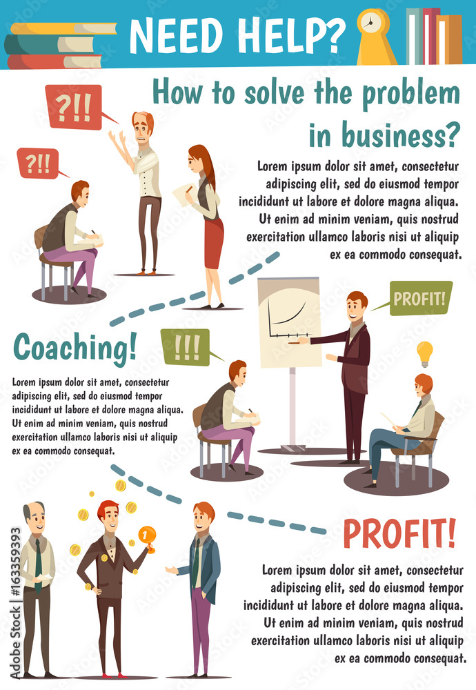Business Trainings And Coaching Flowchart