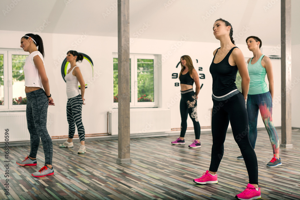 Fototapeta premium Pilates class.