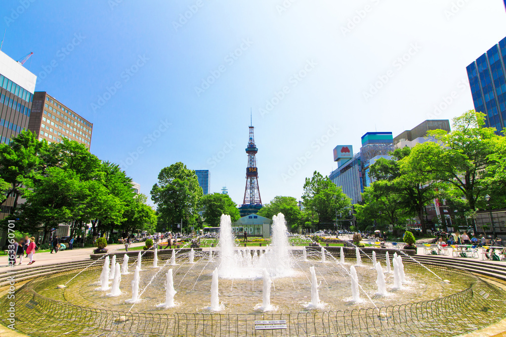 Fototapeta premium Park Hokkaido Sapporo Odori