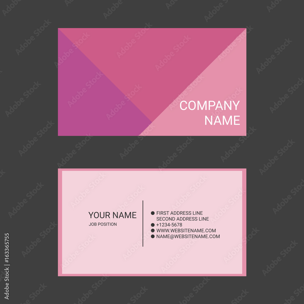 Colorful Abstract Business Card Templates