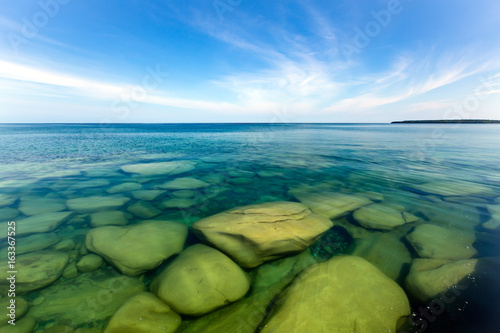 Underwater View of Lake Superior photo