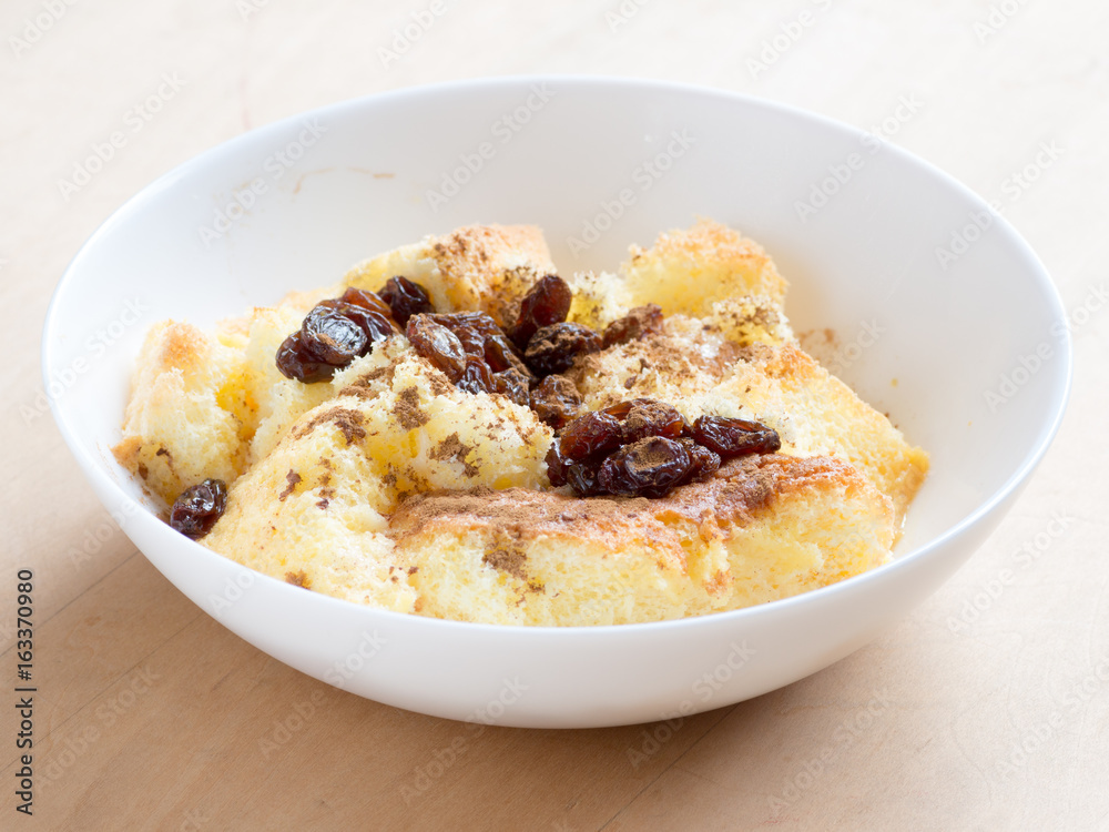 Homemade bread pudding Homemade bread pudding