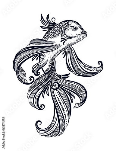 koi carp tatoo