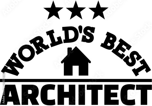 Worlds best Architect with stars