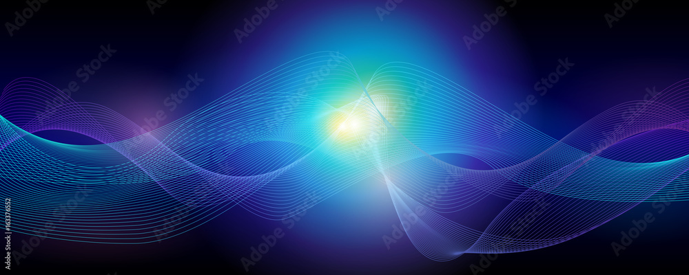 Abstract lights banner Abstract lights banner