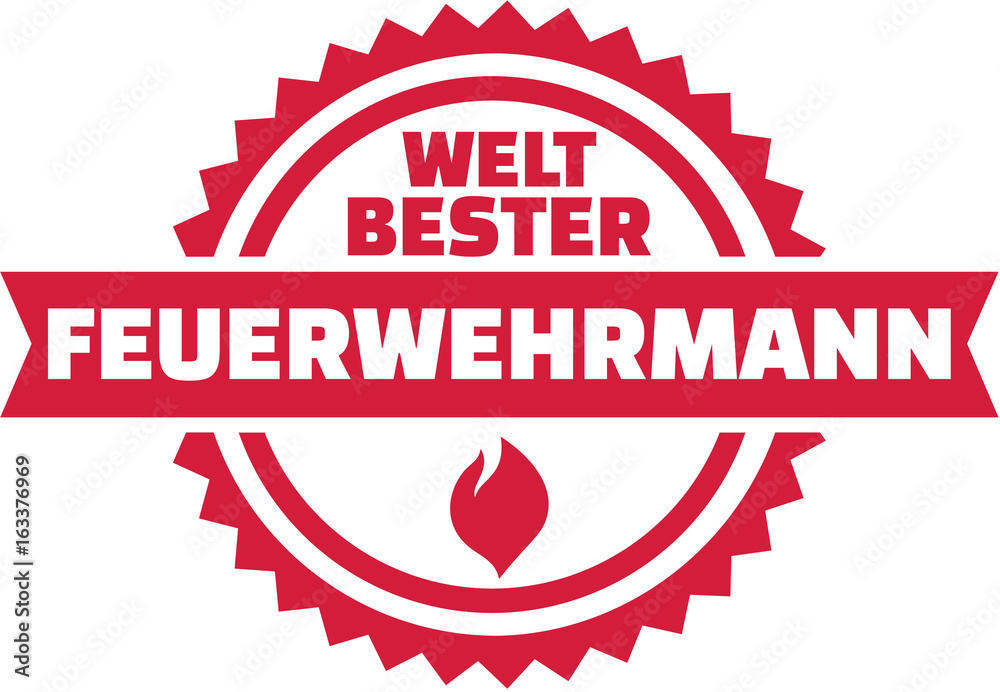 Worlds best Firefighter german
