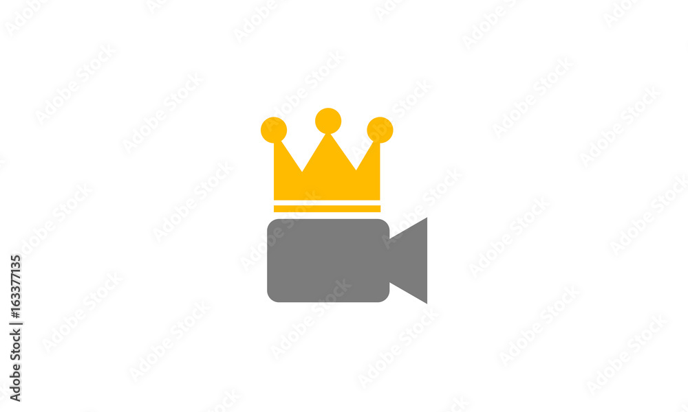 movie king logo icon movie king logo icon