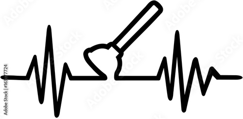 Plunger heartbeat line
