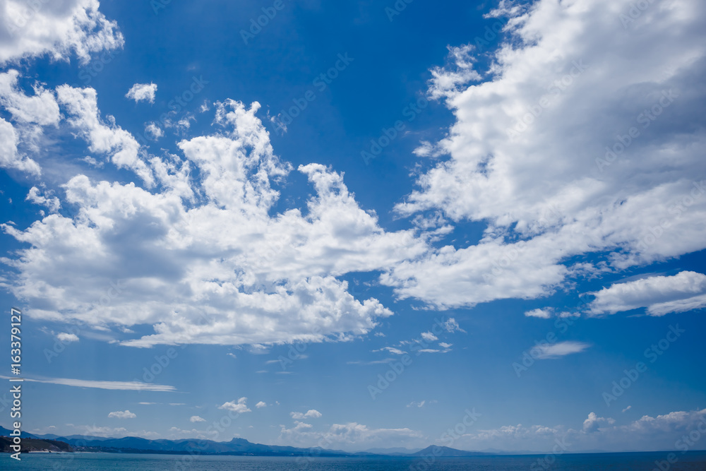 Himmel über Biarritz Frankreich Himmel über Biarritz Frankreich