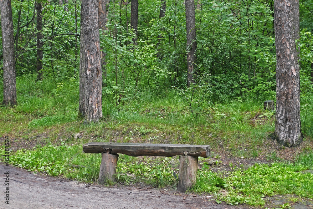 A place of rest for travellers. Forest Park Stone Tents, Ekaterinburg, Sverdlovsk oblast, Russia. A place of rest for travellers. Forest Park Stone Tents, Ekaterinburg, Sverdlovsk oblast, Russia.