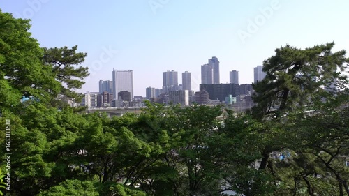 多摩川台公園から見る武蔵小杉 video 4K UHD