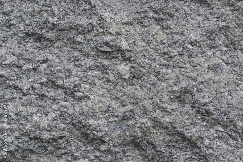 Gray granite stone texture