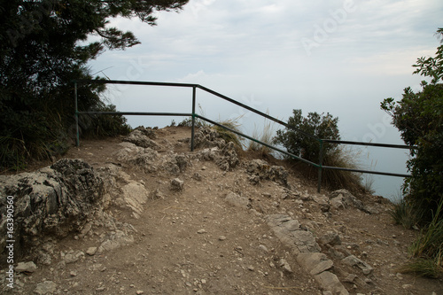 Sentiero, punto panoramico, Parco Naturale del Conero photo
