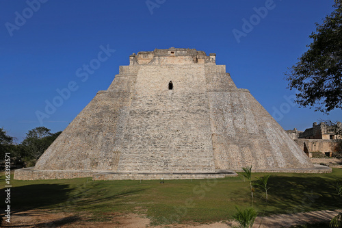 Pyramid of the Magician, Uxmal, Mexico