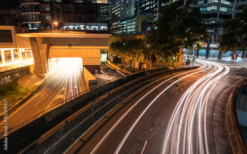 Photography Sydney Street at night