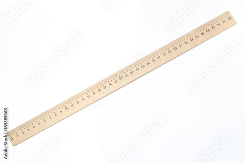39inch Or 100cm Wood Long Ruler One Meter Meterstick Isolated On White  High-Res Stock Photo - Getty Images