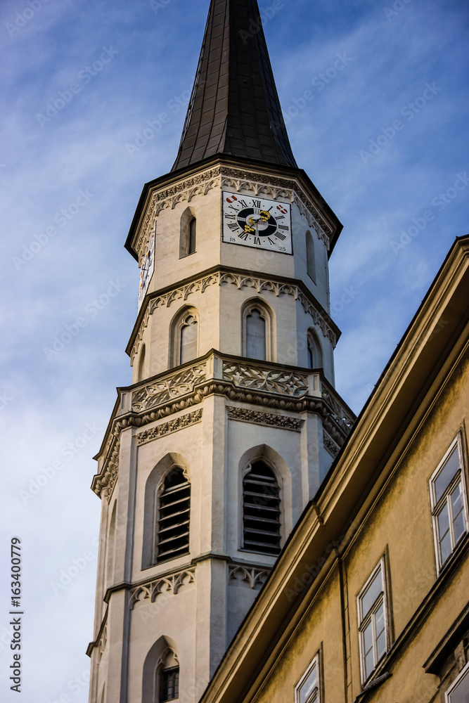 St. Michael Church Tower in Vienna
