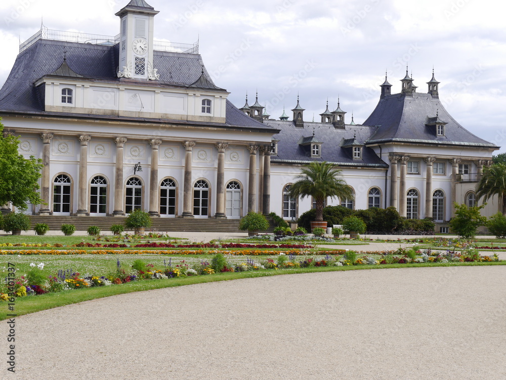 Europa.Niemcy. pałac i park w Pillnitz