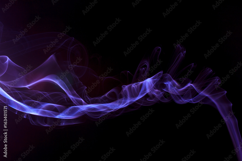 Smoke and Fog on Black Background Smoke and Fog on Black Background