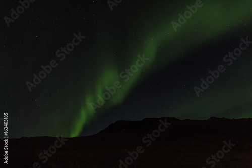 Northern Lights in Hraunsnef, Iceland