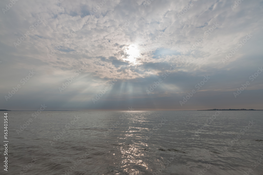 Fototapeta premium Sonnenaufgang an de Ostsee