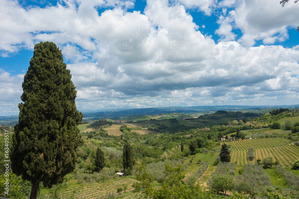 Tuscany, in Italy