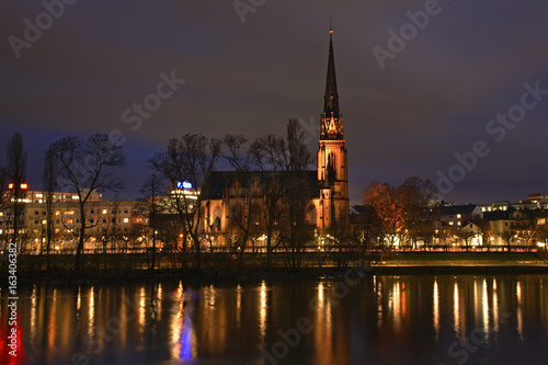 Epiphany church in Frankfurt am Main. Germany