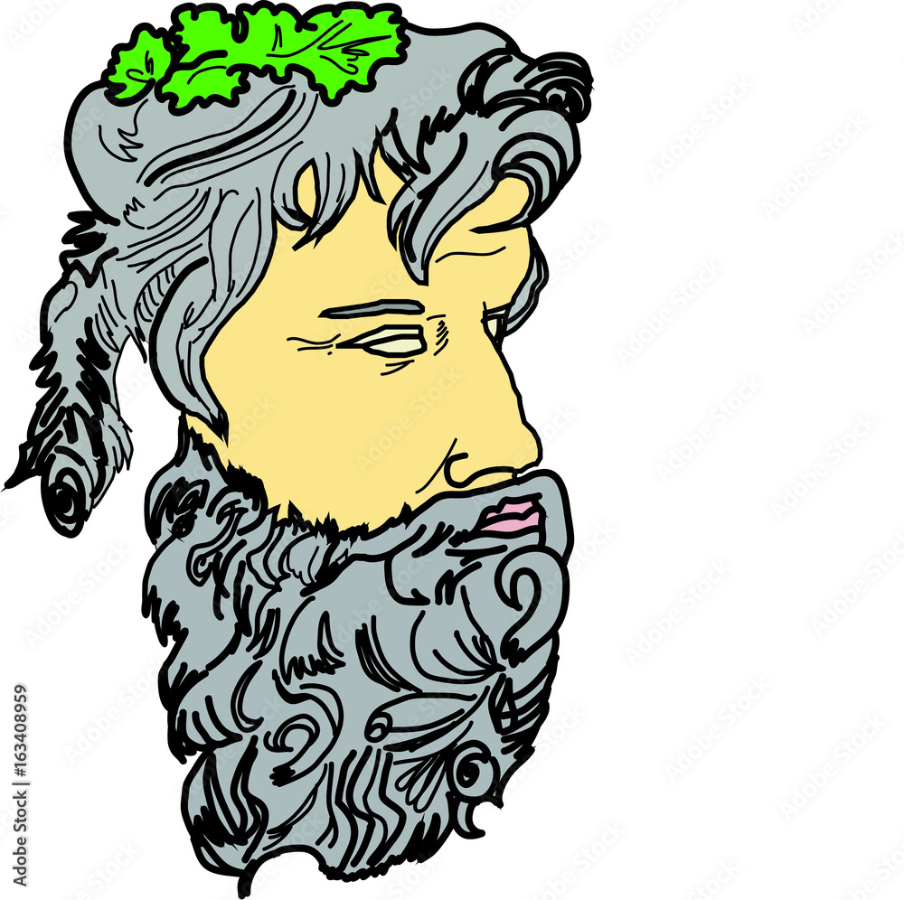 Naklejka premium greek2