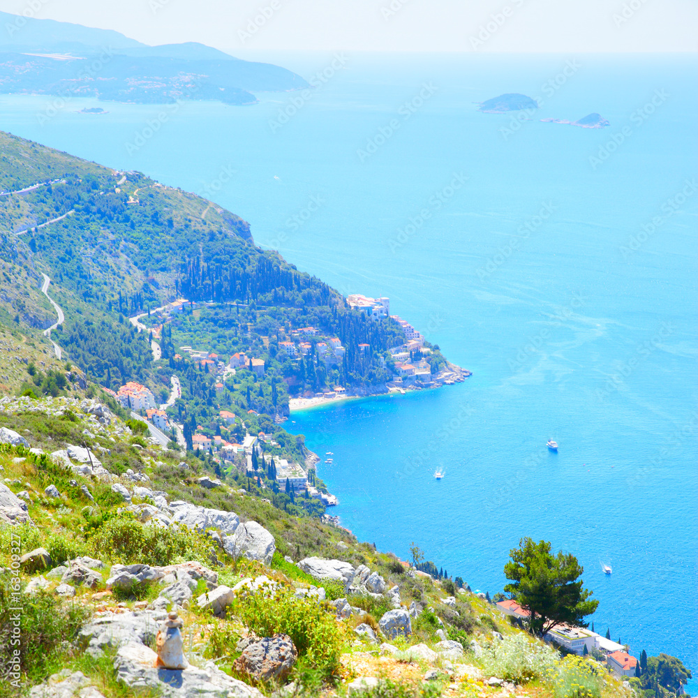 Adriatic Sea near Dubrovnik