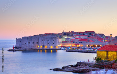 Dubrovnik at sunset