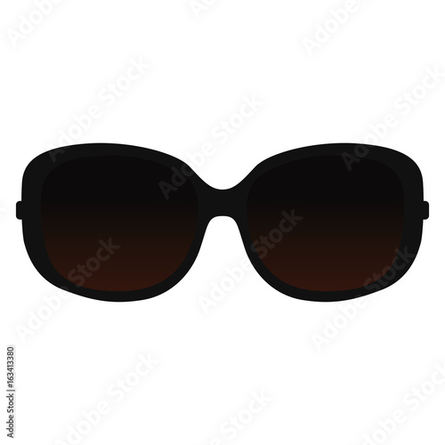 Isolated sunglasses icon