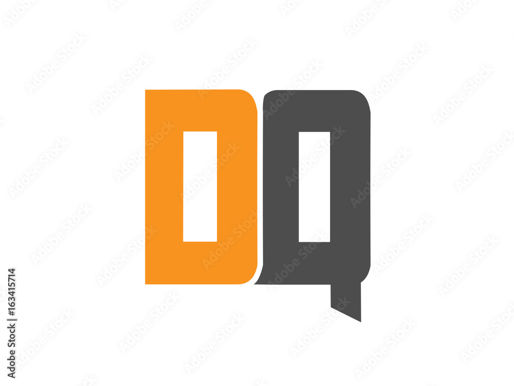 DQ Initial Logo for your startup venture DQ Initial Logo for your startup venture