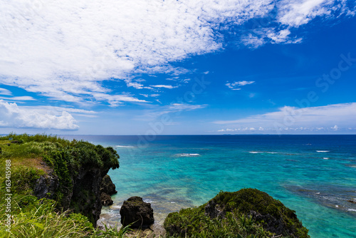 Coast, landscape. Okinawa, Japan, Asia.