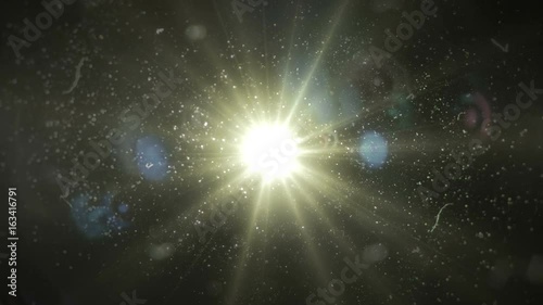 吸いこまれる星
