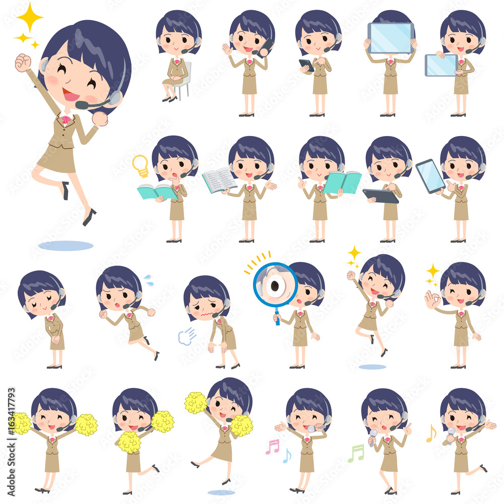 Call center woman 2 Call center woman 2