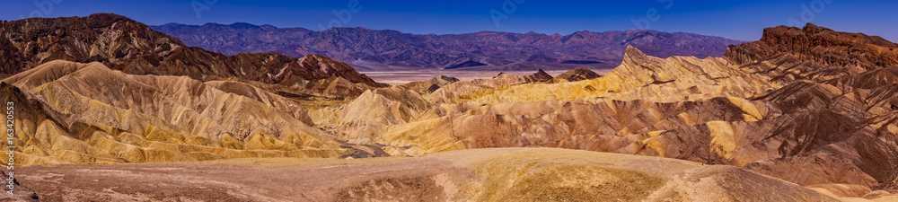 Panoramic view from Manly Point, Death Valley National park, California, USA
