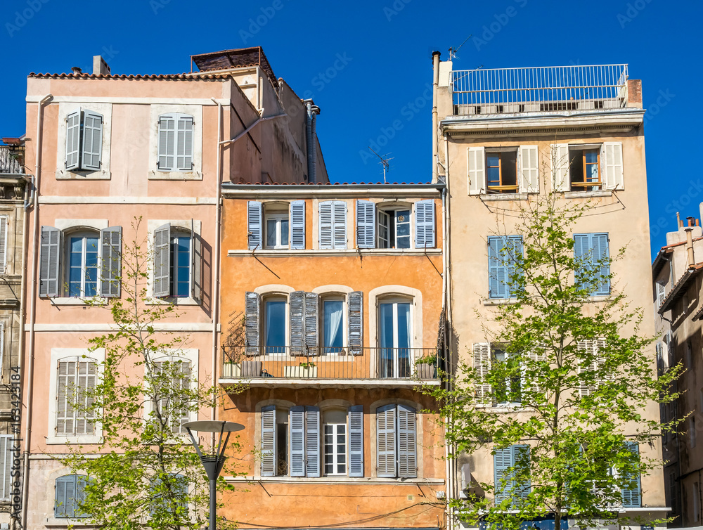 Obraz premium Buildings in Marseille