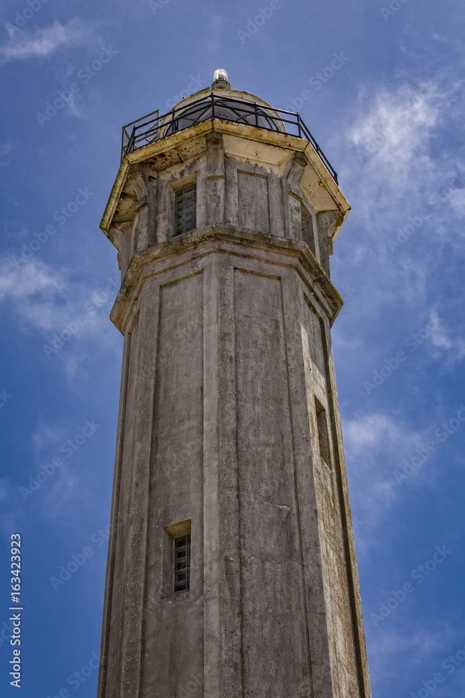 Alcatraz Island Lighthouse, San Francisco Bay, California, USA