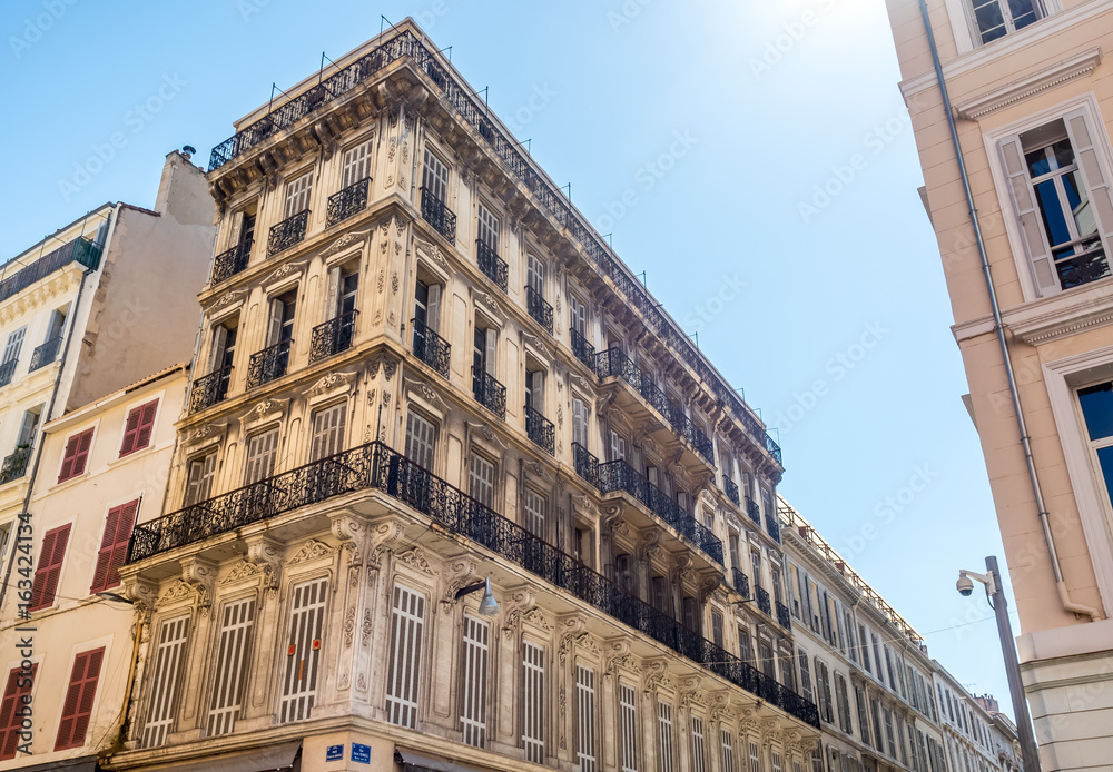 Buildings in Marseille