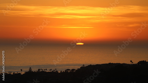 Pacific Coast sunset