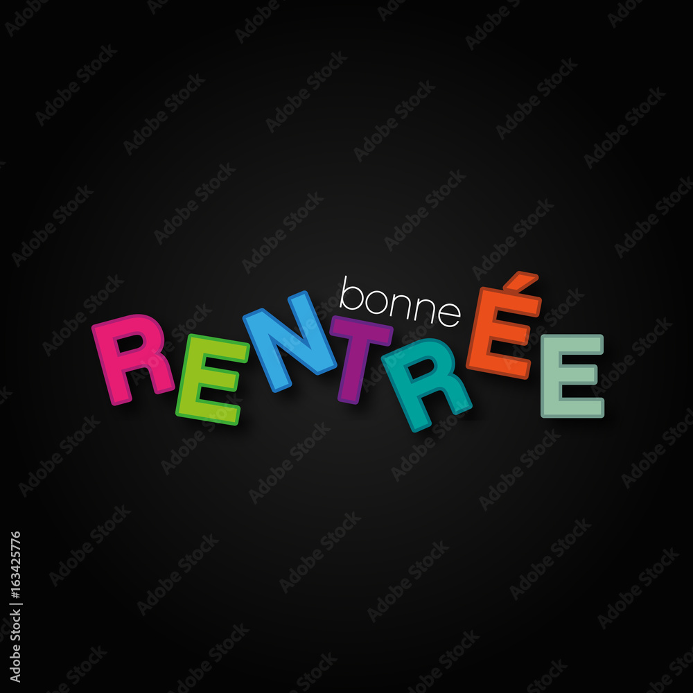 bonne rentrée bonne rentrée