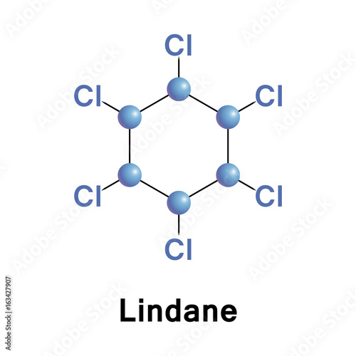 Lindane, gammaxene, organochlorine photo