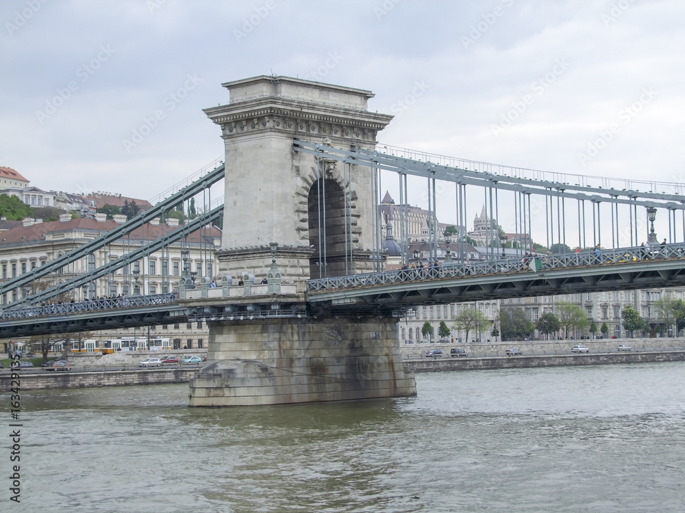 Obraz premium Chain Bridge in Budapest