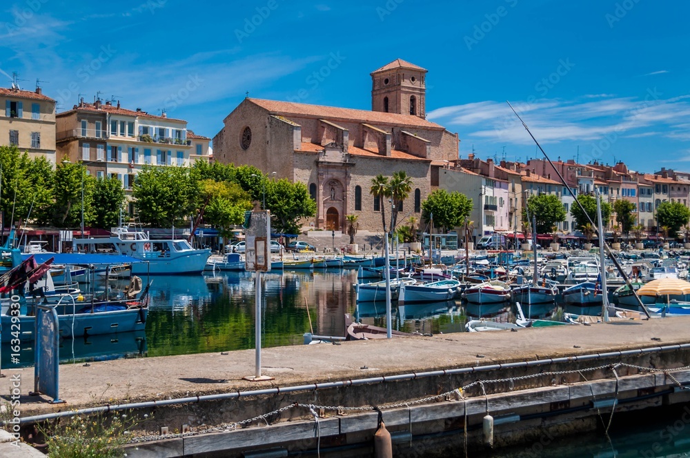 Naklejka premium Port de La Ciotat.