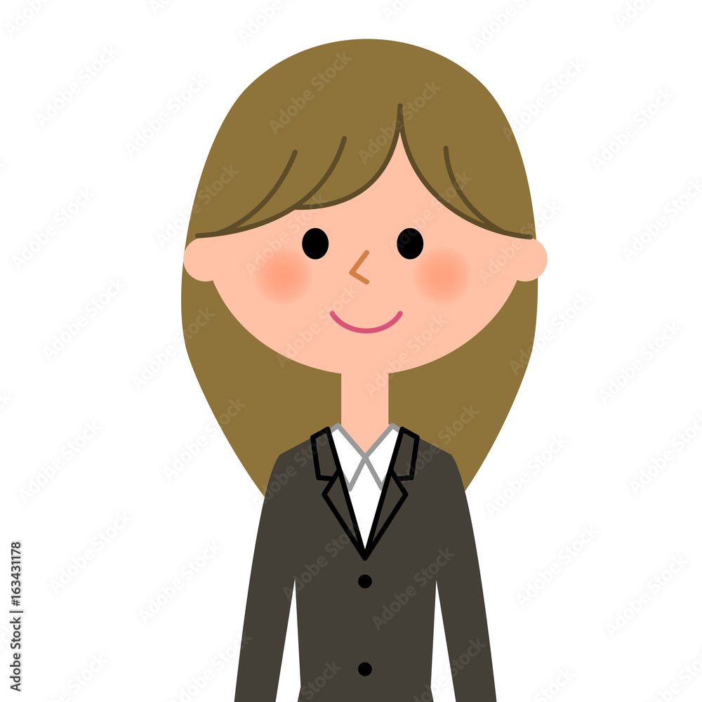 スーツの女性 スーツの女性